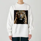 ritomomijiのヒョウ6 Heavyweight Crew Neck Sweatshirt