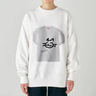 Mizuki・ASIA CATのMIZUKI落書き猫  Heavyweight Crew Neck Sweatshirt