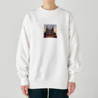 Pixel Art Goodsのケルン大聖堂（pixel art） Heavyweight Crew Neck Sweatshirt