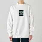 anigraffのカナディアンロッキー Heavyweight Crew Neck Sweatshirt