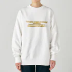 tatuo999の何事も辛抱 Heavyweight Crew Neck Sweatshirt