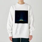 プラネテスの春の星座に包まれて Heavyweight Crew Neck Sweatshirt