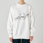 トコロコムギのピアノ教室にゃんこ Heavyweight Crew Neck Sweatshirt