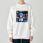 kotoha416 Music OFFICIAL GOODSのAozuki│アオヅキ Heavyweight Crew Neck Sweatshirt