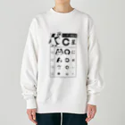 アトリエアイリスのペンギン検査表2 Heavyweight Crew Neck Sweatshirt