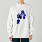 hanahanabiの色とりどりのクラゲ Heavyweight Crew Neck Sweatshirt