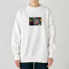 さぎょう擁のミニ弁当と学食の時間 Heavyweight Crew Neck Sweatshirt