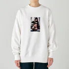 inoken_の猫耳グラマー Heavyweight Crew Neck Sweatshirt