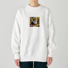 CaTsの冒険猫 Heavyweight Crew Neck Sweatshirt