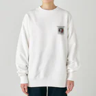 baby holding のEveryone is happy Heavyweight Crew Neck Sweatshirt