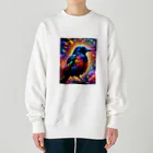 yamamon39のカラス　001 Heavyweight Crew Neck Sweatshirt