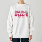 マッシュ・ラビのピンクのマッシュラビ Heavyweight Crew Neck Sweatshirt