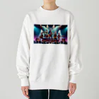 ANIMAL HEROES -musical band-のワイルドロックフェスタ - ダンシングアニマルズ Heavyweight Crew Neck Sweatshirt