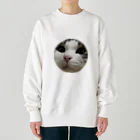 うちのにゃんず🐈のみーみーちゃんのメンチ Heavyweight Crew Neck Sweatshirt