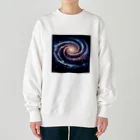 宇宙の神秘グッズ販売所のギャラクシー Heavyweight Crew Neck Sweatshirt