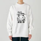 asumi_misaの猫のぽてと　 Heavyweight Crew Neck Sweatshirt