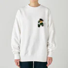 kaberinのスクーターきのこ Heavyweight Crew Neck Sweatshirt