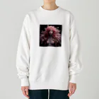 AQUAMETAVERSEのピンクフアﾂシﾖン　なでしこ1478 Heavyweight Crew Neck Sweatshirt