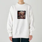 AQUAMETAVERSEの花と美女　なでしこ1478 Heavyweight Crew Neck Sweatshirt