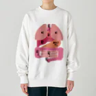 muscle_oniisanのホルモン Heavyweight Crew Neck Sweatshirt