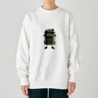 AI妖怪大図鑑のゴミ箱妖怪　ダボさん Heavyweight Crew Neck Sweatshirt