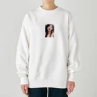 美少女学院の黒髪美少女　美鈴ちゃん Heavyweight Crew Neck Sweatshirt