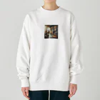 U hopeのカフェの何気ないワンショット Heavyweight Crew Neck Sweatshirt