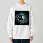 Qten369のいて座 Heavyweight Crew Neck Sweatshirt