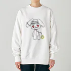 Chashireの白うさぎ Heavyweight Crew Neck Sweatshirt