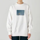 きまぐれ更新ゆるかわイラスト屋さんのたんぽぽの綿毛 Heavyweight Crew Neck Sweatshirt