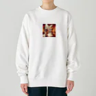 730naoの仲良しRISU Heavyweight Crew Neck Sweatshirt