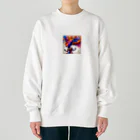 greenartのhappy ADHD Heavyweight Crew Neck Sweatshirt