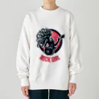 ロック堂のROCK GIRL Heavyweight Crew Neck Sweatshirt