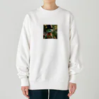 yamonokimotiのハット帽ヤモリ Heavyweight Crew Neck Sweatshirt