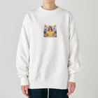 パープルルームの夢見心地の姫🌟 Heavyweight Crew Neck Sweatshirt