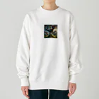 kuon3の恐竜ｓ Heavyweight Crew Neck Sweatshirt