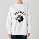 slowth_takeitonのWolf Heavyweight Crew Neck Sweatshirt