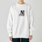 アミュペンの白いスニーカー Heavyweight Crew Neck Sweatshirt