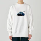 mochikun7の戦車イラスト01 Heavyweight Crew Neck Sweatshirt