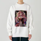 シロクマペンギンのローズプリンセス（プレミアムバージョン） Heavyweight Crew Neck Sweatshirt