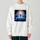 miracoloのmystical atmosphere  Heavyweight Crew Neck Sweatshirt