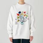 KILIKOStudiosの虹が出る東京切子　エメラルド Heavyweight Crew Neck Sweatshirt