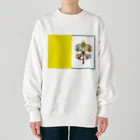 お絵かき屋さんのバチカンの国旗 Heavyweight Crew Neck Sweatshirt