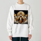 Ken77788の天照大御神 Heavyweight Crew Neck Sweatshirt