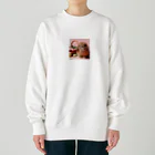 PINK PINKの可愛いたれみみうさぎグッズ Heavyweight Crew Neck Sweatshirt