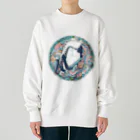 八王子やましぎのテナーサックス ６ Heavyweight Crew Neck Sweatshirt