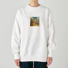 GUNSUNの君は大谷になれるか Heavyweight Crew Neck Sweatshirt