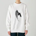 harukou_☆の虫　ちょうちょ？ Heavyweight Crew Neck Sweatshirt