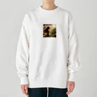 SWQAの春風に吹かれる女王 Heavyweight Crew Neck Sweatshirt