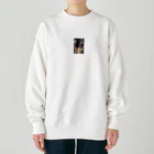 yab-AIの街の静寂 (Nocturnal Solitude) Heavyweight Crew Neck Sweatshirt